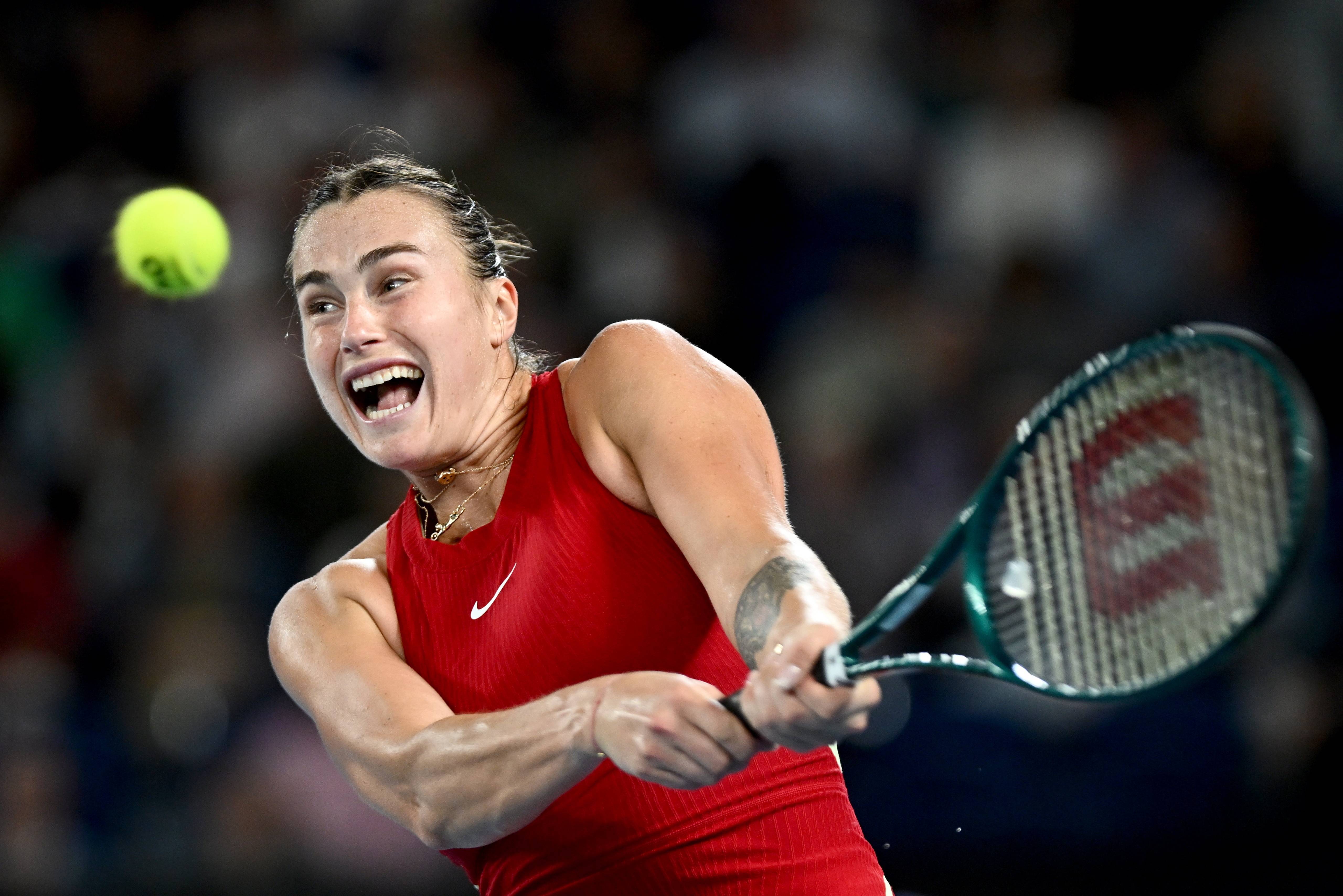 网球——澳网:萨巴伦卡晋级女单决赛_高芙_比赛_新华社