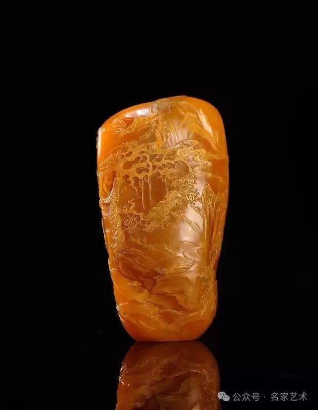 【名品视界】清贵的雕刻艺术_薄意_名家_田黄