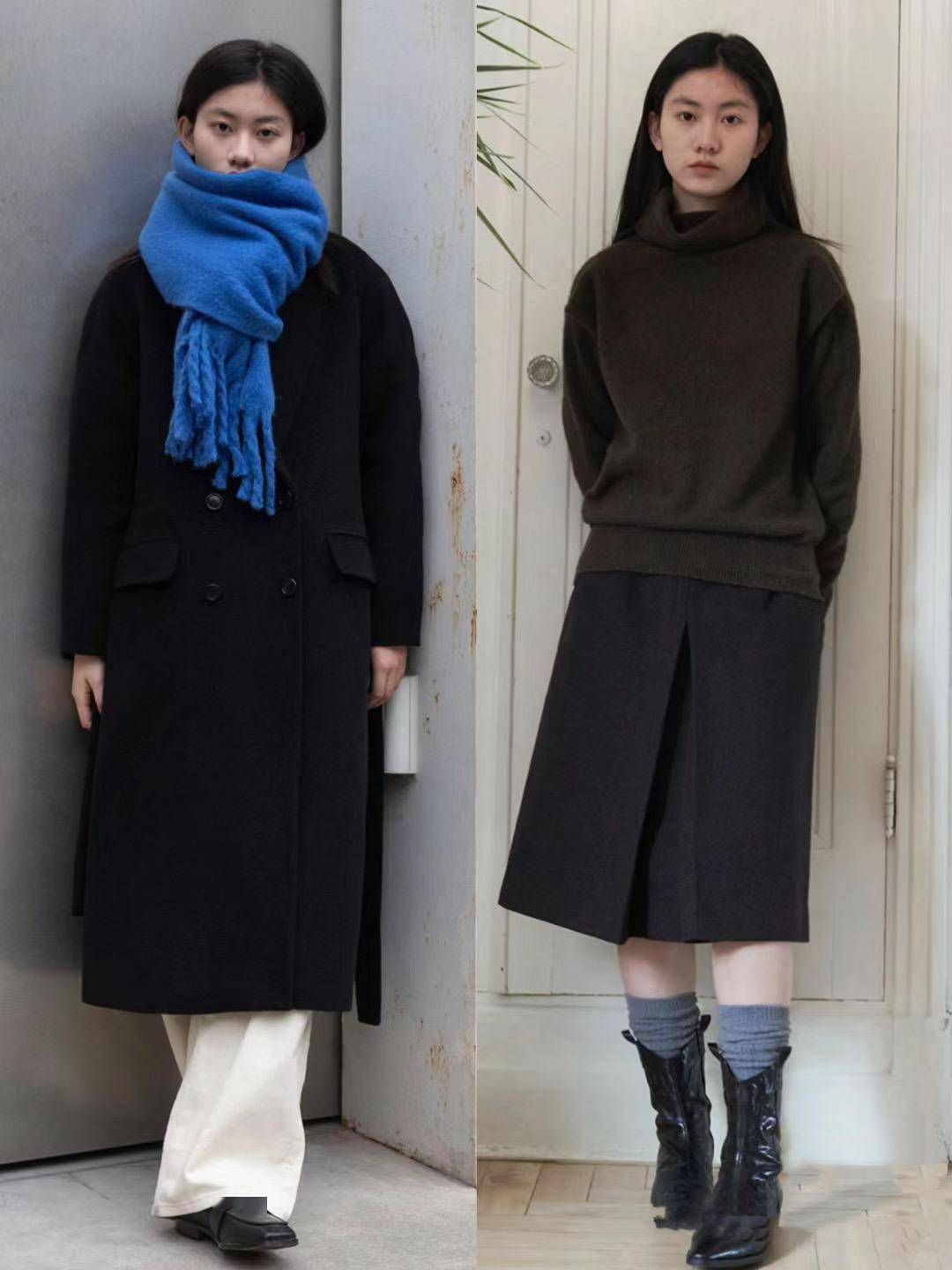 克莱因蓝饱和度高,亮度也高,清冷显白又很