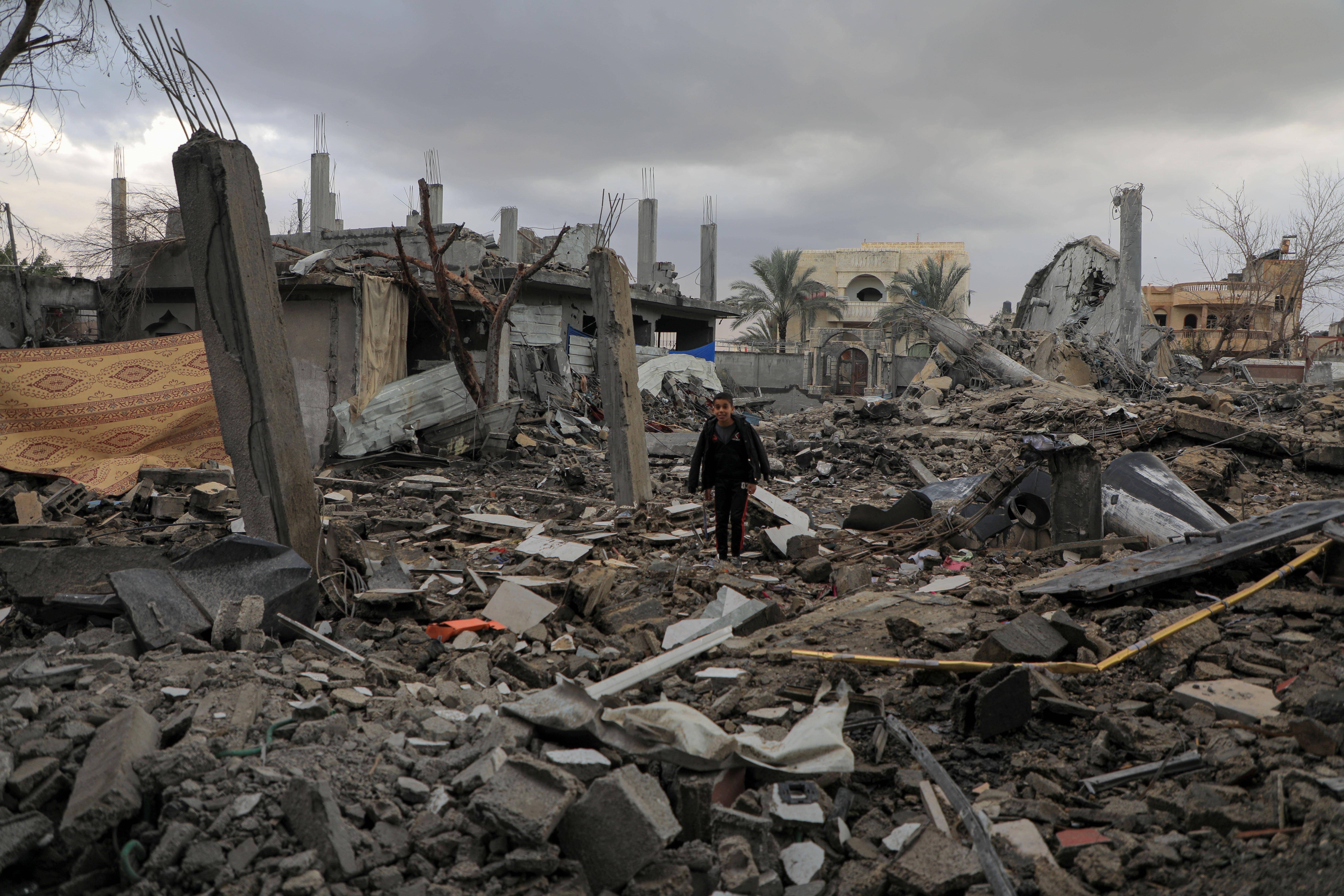 加沙地带:废墟