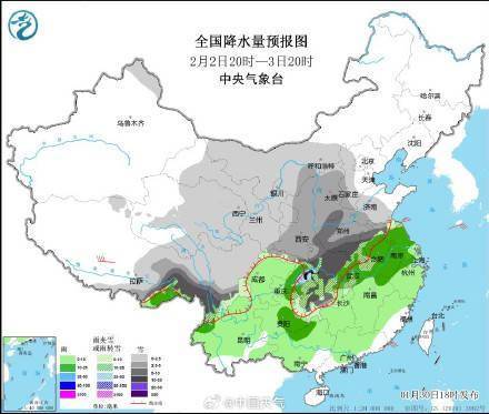 2009年以来冬季最强雨雪冰冻来袭 累计雨雪大积雪厚多地破同期极值！