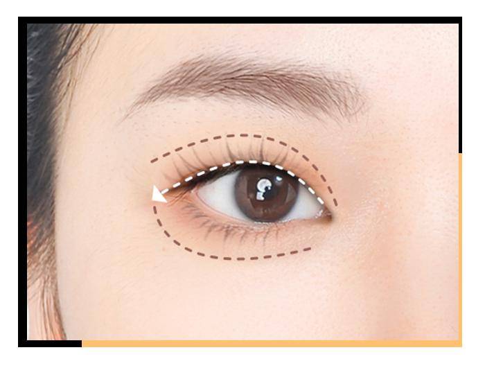 5种单眼皮眼妆画法,三倍大眼巨消肿!_眼影_眼睛_眼线