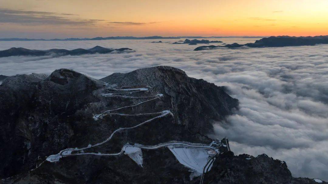 雪景,日出,云海,云瀑,八台山的这个冬天一个都不能少!