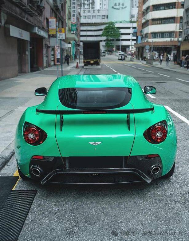 【英伦绿】阿斯顿马丁 v12 zagato 在众多跑车中脱颖而出!