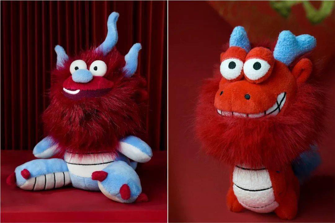 芳名分别是"抱抱龙"和"幸福龙",从起名上就猛抓开年吉祥转运的好势头