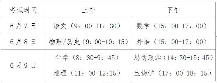 具體考試時間為:3.考試時間如何安排?2024年,我省普通高考實行