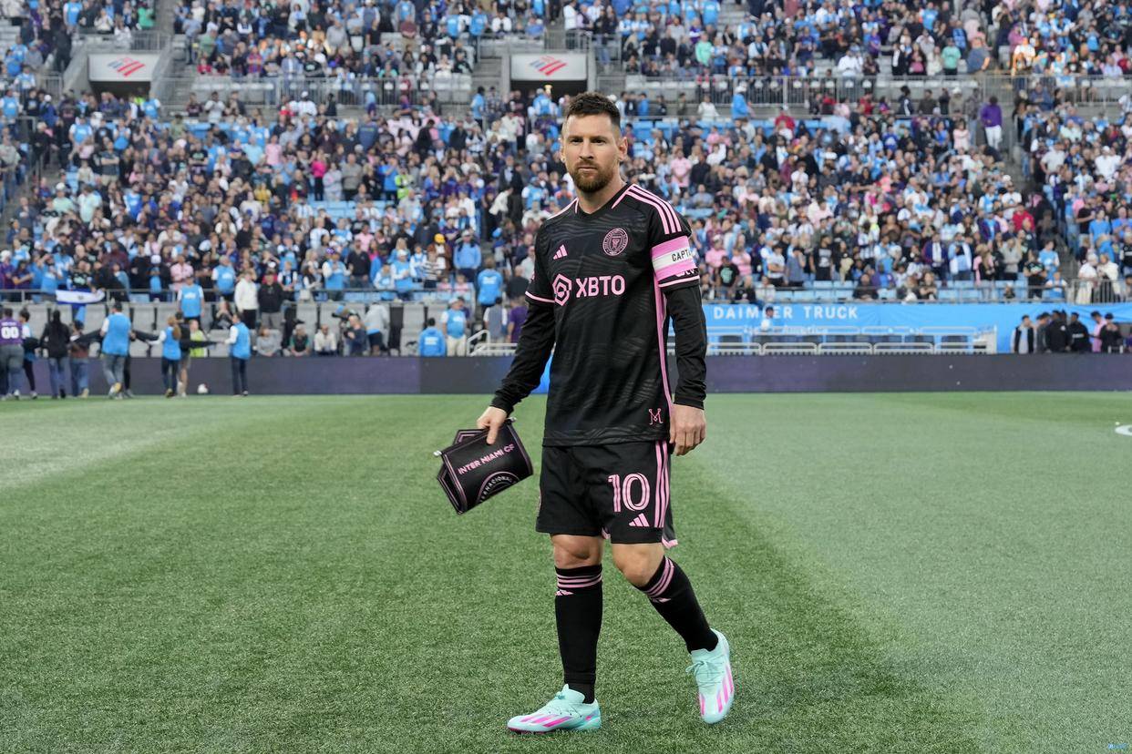 梅西全场数据:1球1助攻,3次成功过人,获评8.