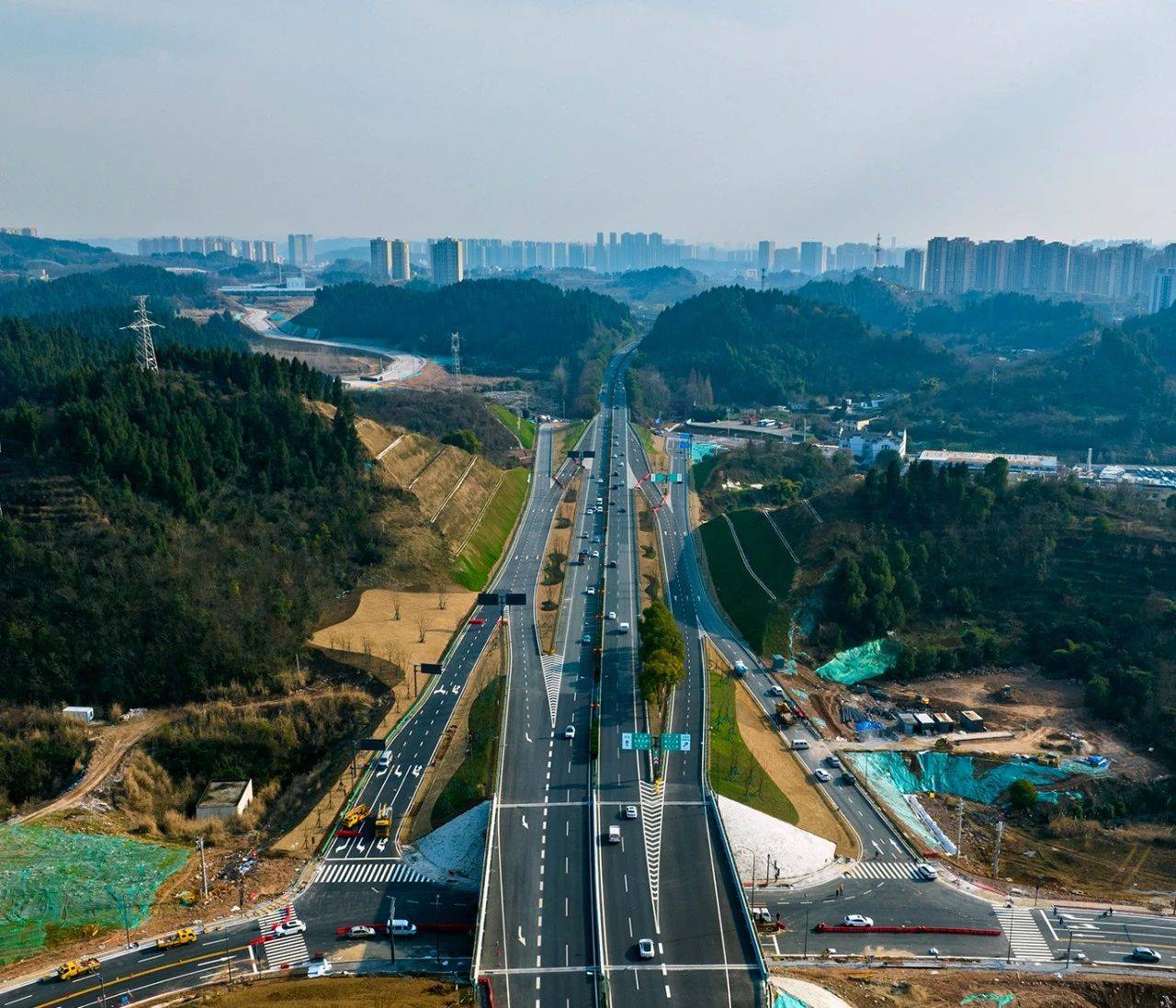 峡州大道新场出口图片