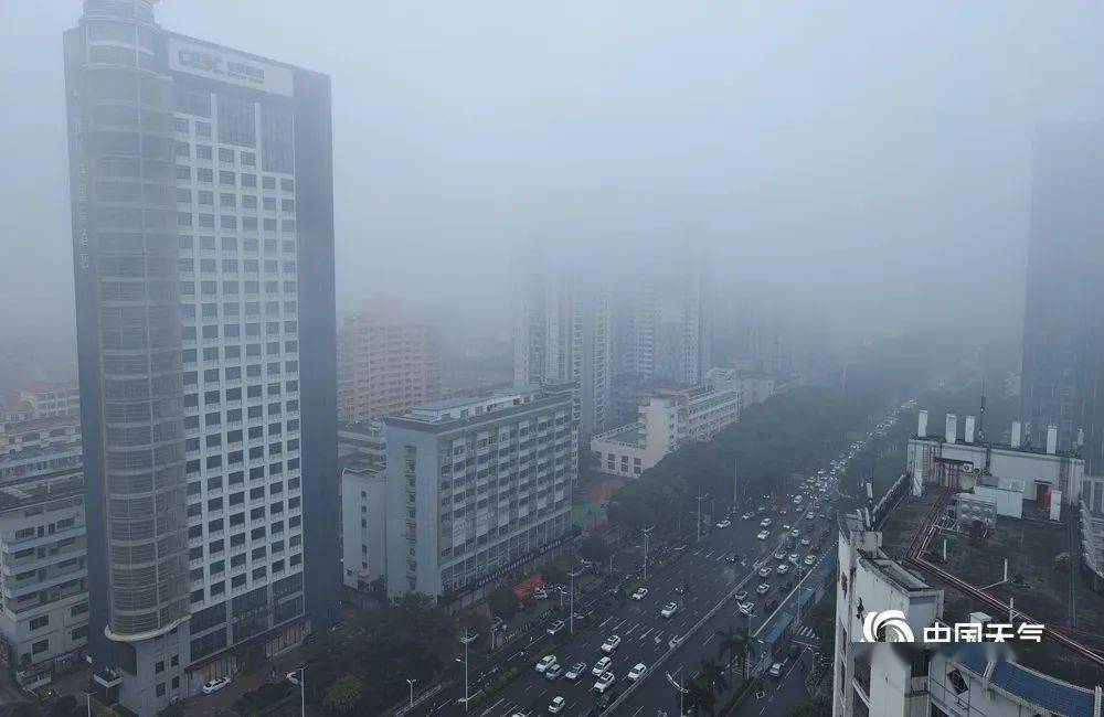 南宁能见度不足200米,5次降温降雨排着队来广西_大雾_天气_桂北