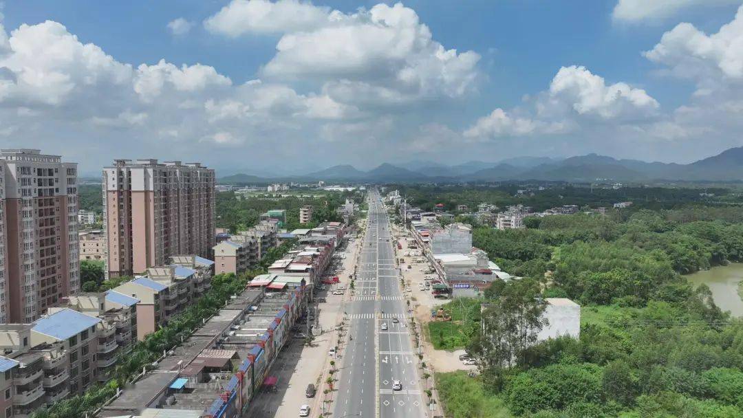 推进省级城乡融合发展试点建设,博罗杨村这样干!_道路_工程_交通