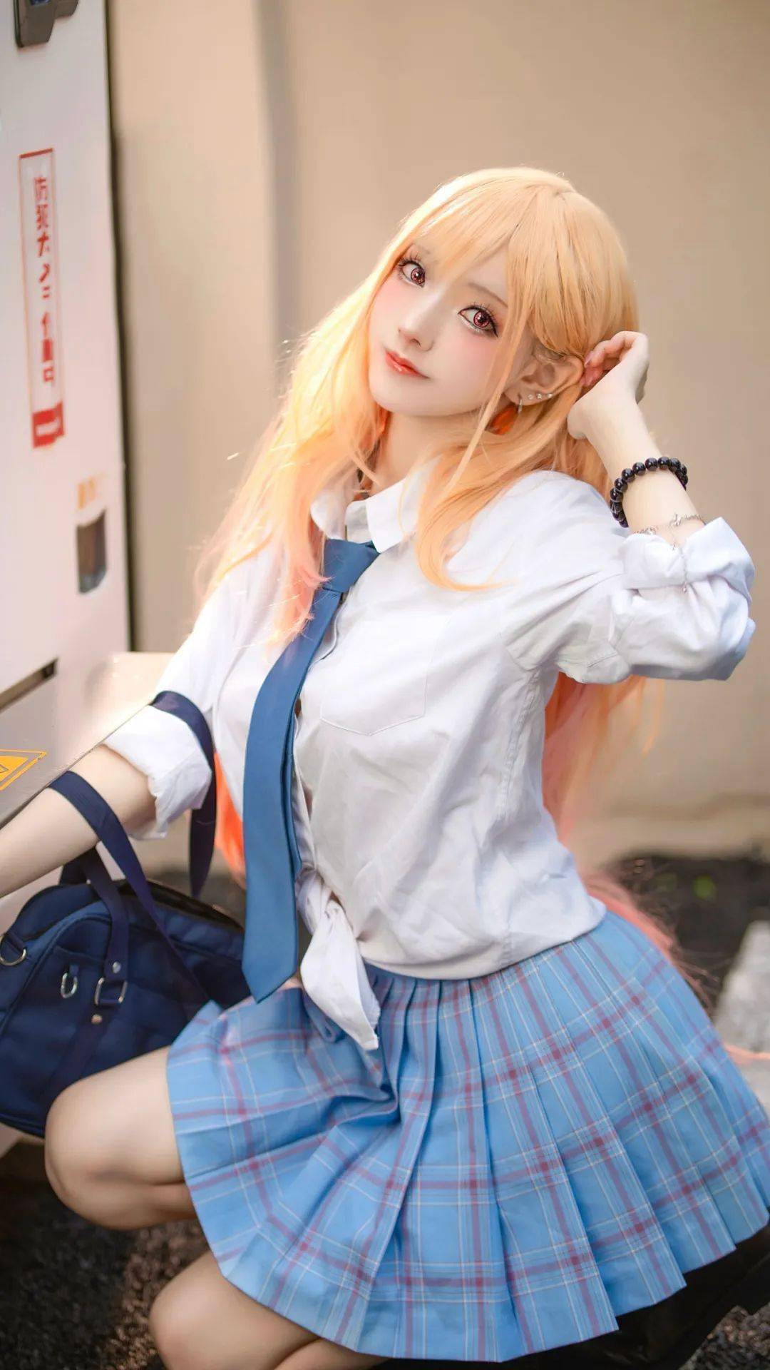 67cosplay丨更衣人偶坠入爱河喜多川海梦,是2g版的校服老婆_摄影
