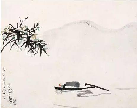 吴冠中笔下的竹,绝美!_波罗蜜_般若_诸法