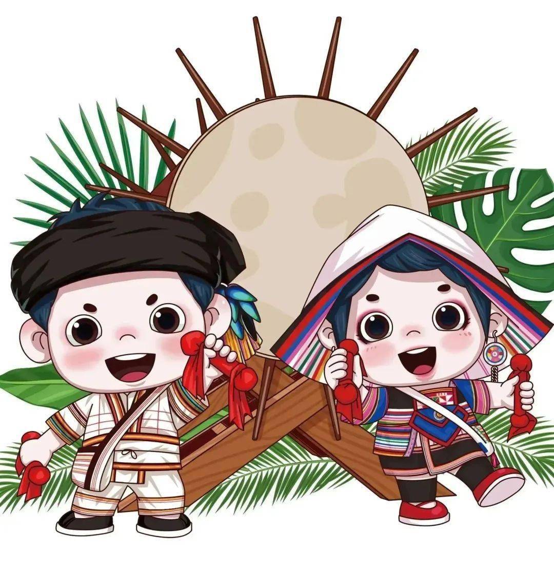 大鼓舞还有还有2月6日是我们基诺族一年一度最盛大的节日"特懋克"节