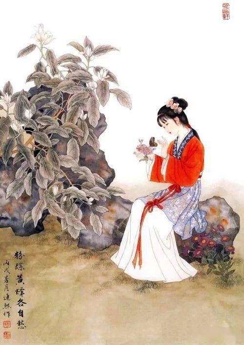 霜降立桐前妙玉立冬梦逃禅李纨小雪闲庭院紫鹃大雪话语暖巧姐冬至纺绩