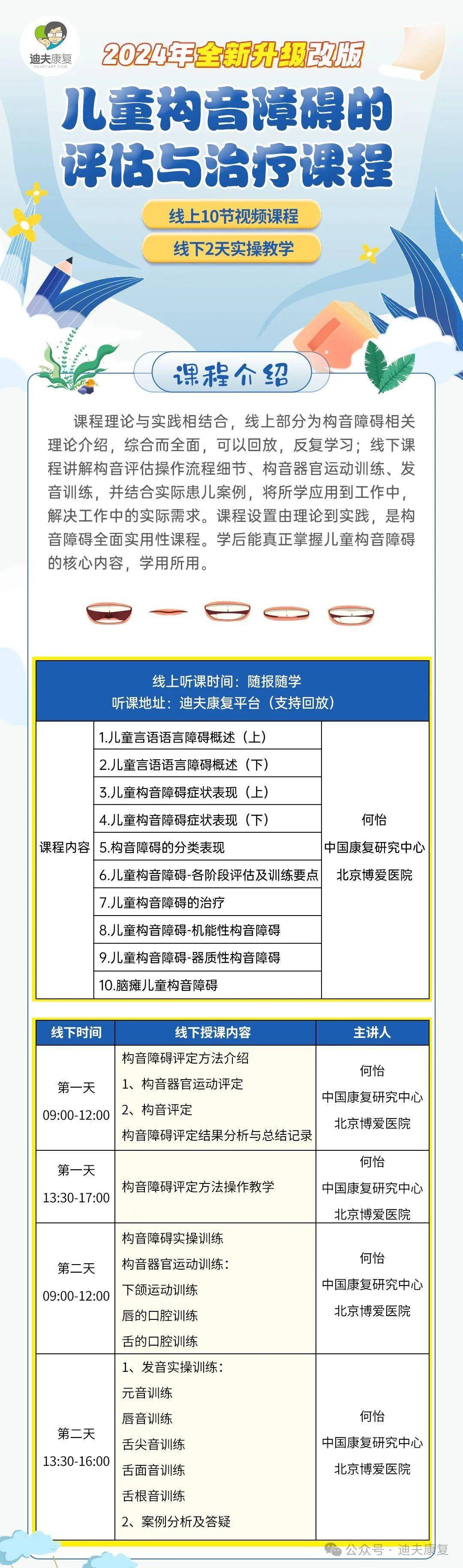 新年改版上新【兒童構音障礙的評估與治療課程】_實操