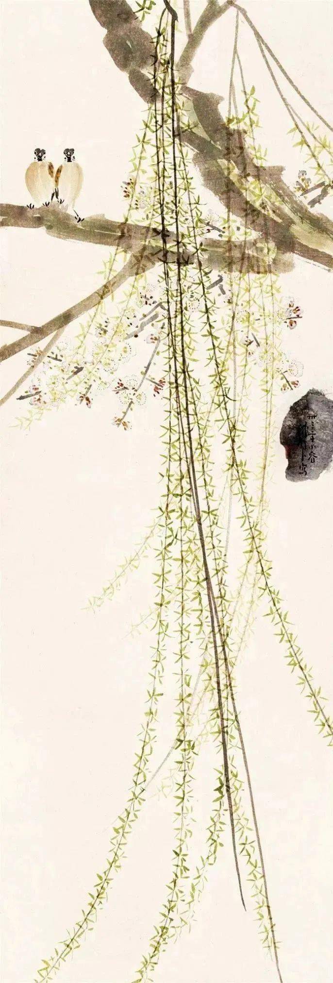 67今日立春,在国画里品鉴不一样的春天!_波罗蜜
