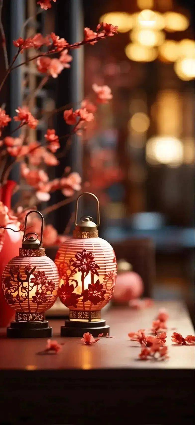 除夕夜,祝你新年吉祥万事如意!22.