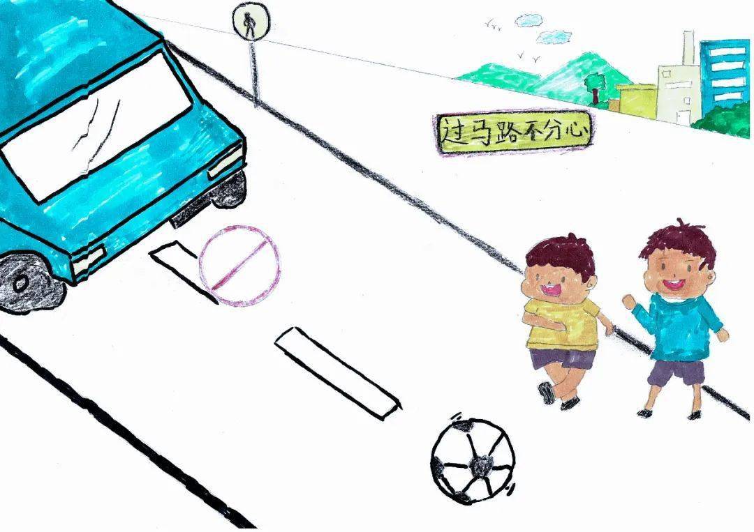 "交通安全警示漫画"告诉您标准答案_行车_车辆_事故