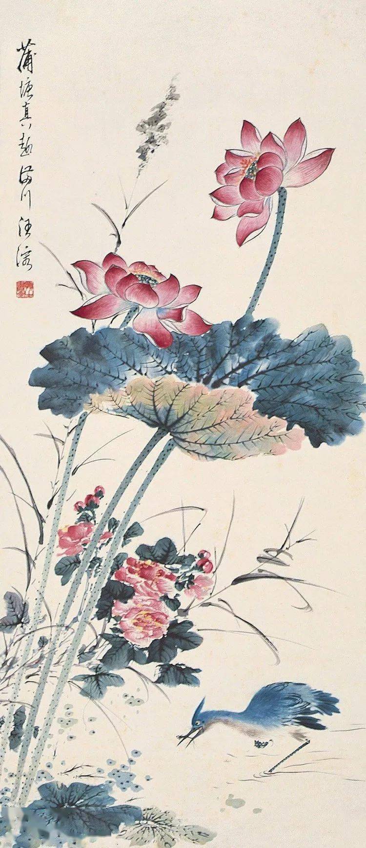 曾在监狱当图画老师,张大千却说花卉翎毛,画不过他_慎生_画坛_先生