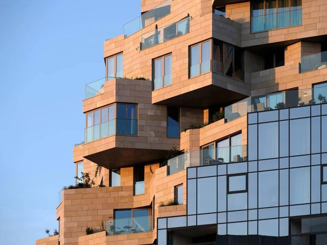 光怪陆离的阿姆斯特丹山谷森林建筑-valley / mvrdv_石材_公寓_植物