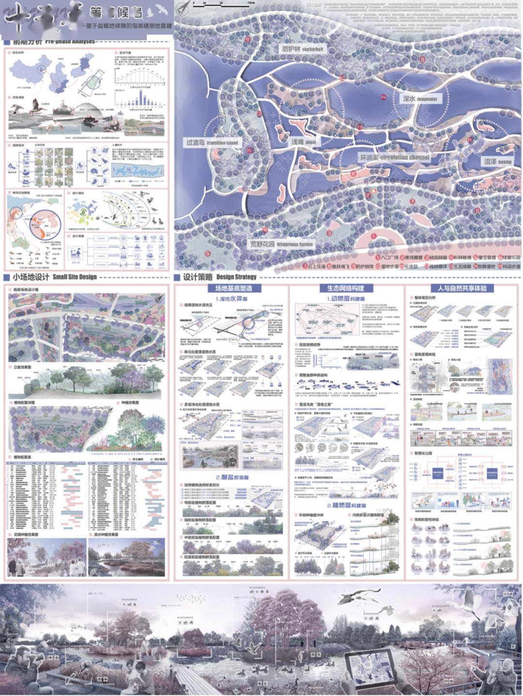 天津大学2022"garden"花园杯植物景观设计竞赛获奖作品_工业_自然