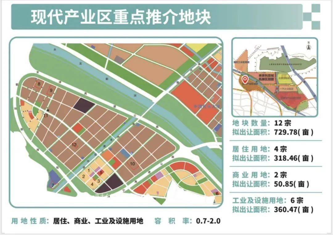 宁河区2024年重点招商地块来了!_芦台街_商业_区域