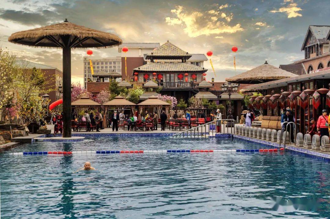 的项目就是在辽阳的冬季当然要数温泉了与滑雪组成最佳cp的▲吴国志