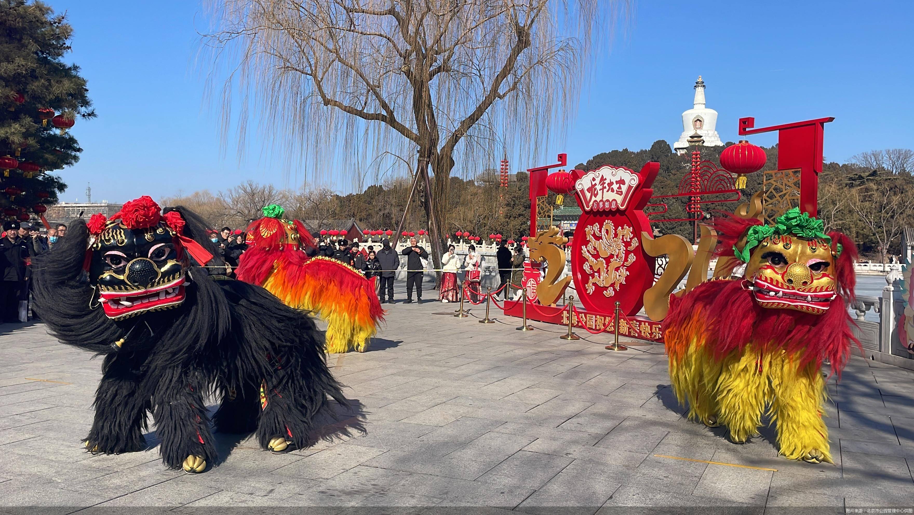 北京春节免费公园图片