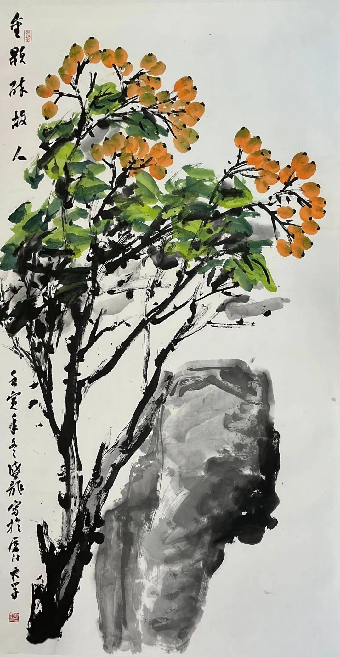 莆阳开春龙腾福跃莆田市博物馆展出莆籍名家四大名果画作