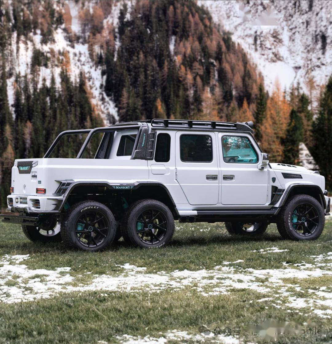 【土豪的越野战车】突破极限的越野利器mansory gronos 6x6,极限越野