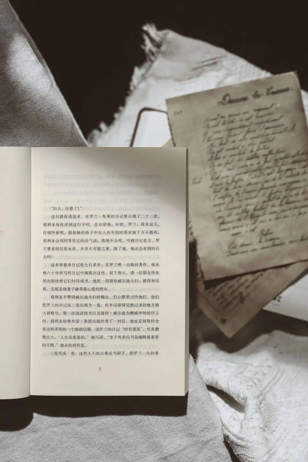 成为评注者|李翊云长篇《我该走了吗》线上共读活动_罗兰_利亚_日记