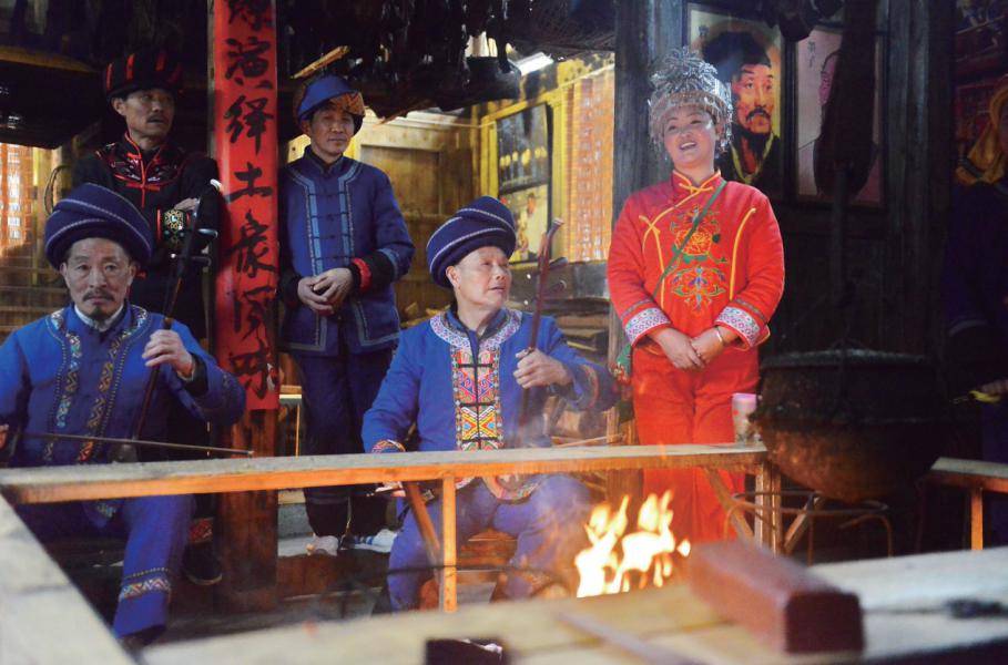 贵州少数民族别样风俗上大分……_民族村_苗年_活动