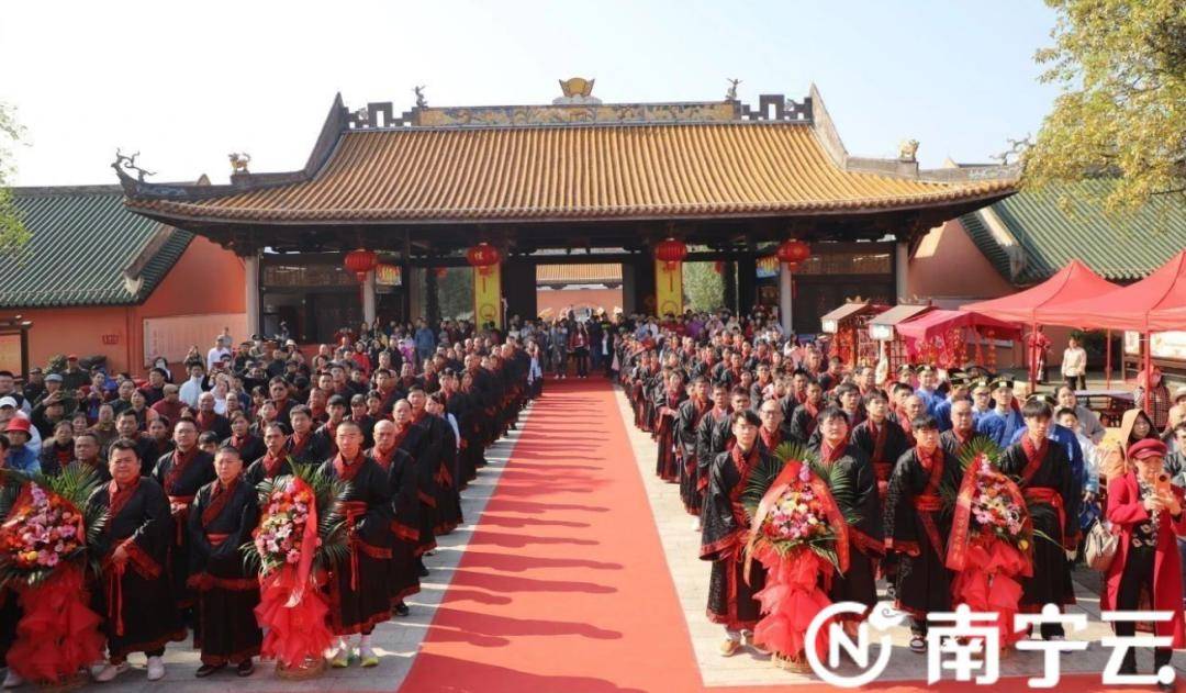 2月10日(农历大年初一),2024年南宁市第九届新春文化庙会在南宁孔庙拉