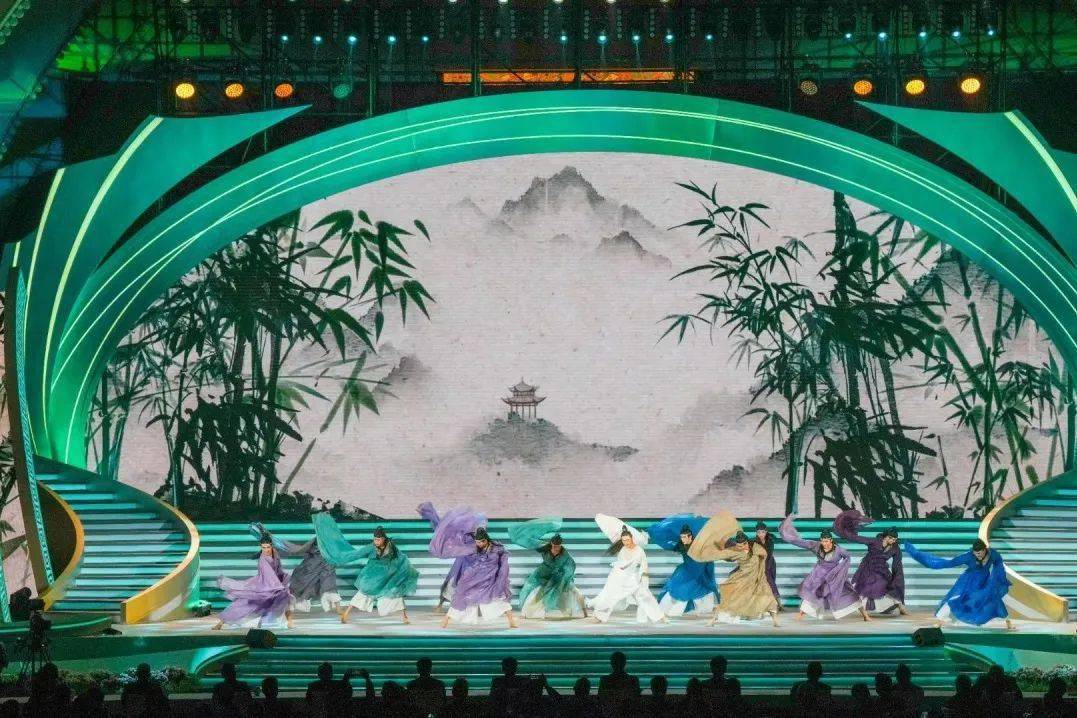 舞剧《永和九年》新春"出圈", 笔墨起舞惊艳荧屏剧场,国风雅韵尽展