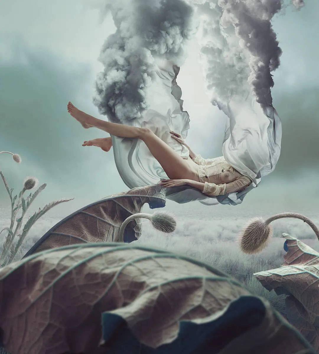 有这样的p图技术,简直666啊!_作品_创意_elena