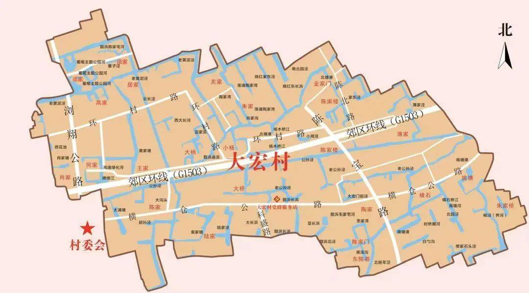 大宏村位于嘉定区马陆镇东北角,村域面积3.