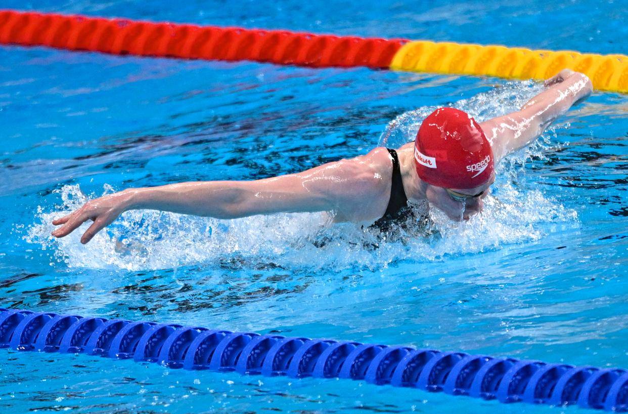 游泳——女子200米蝶泳决赛赛况