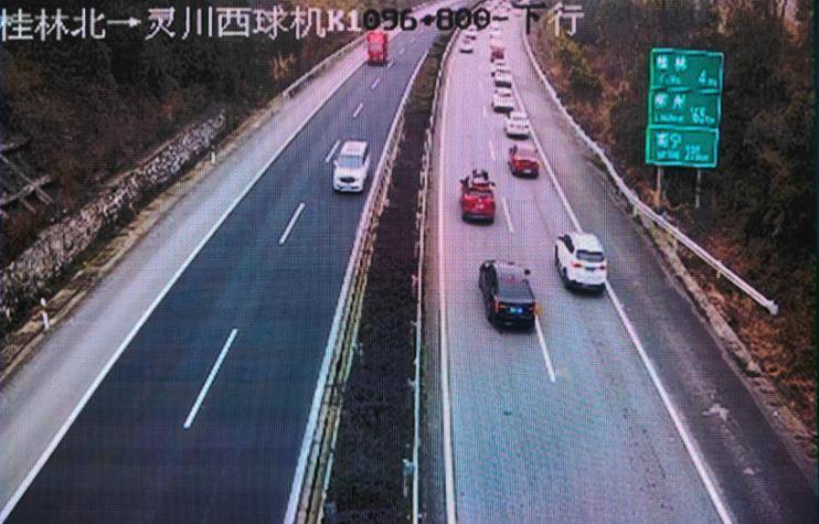 桂林交警刚刚发布_路段_方向_车辆通行