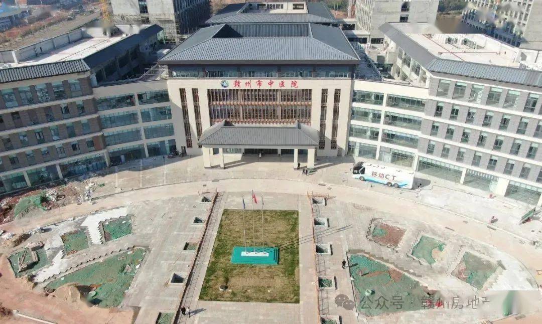 赣州市中医院新院建设项目预计2024年12月底正式竣工,由赣州城投集团