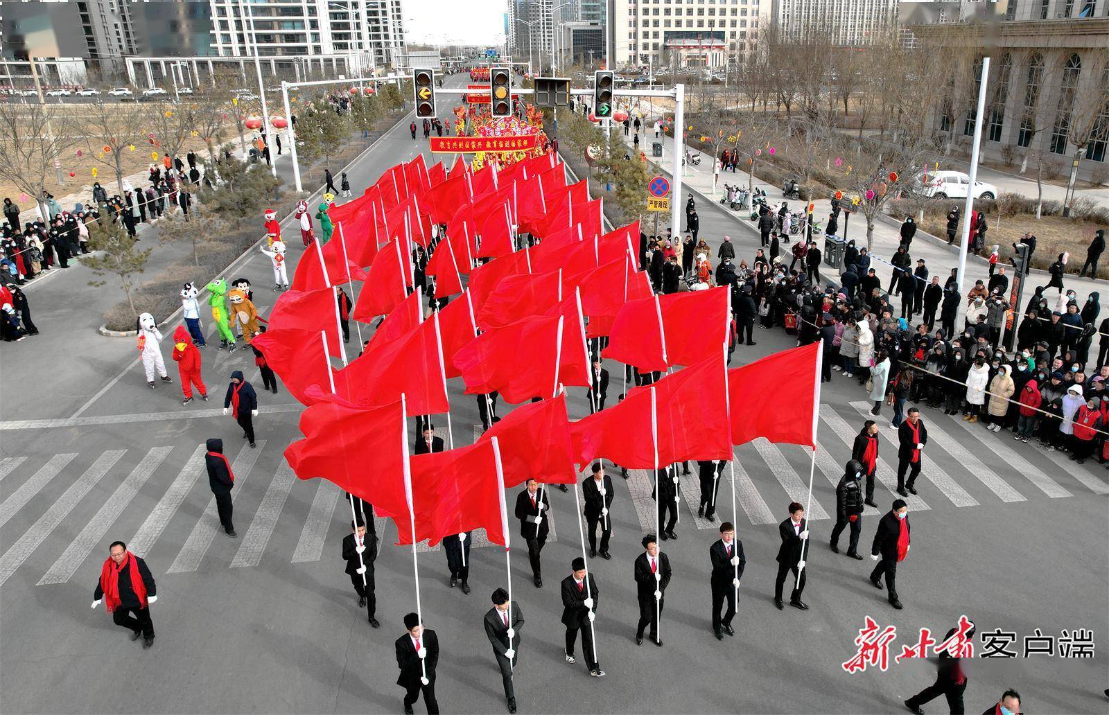 耍社火 闹新春 凉州区举行城乡社火展演活动_表演_金奉乾_甘肃