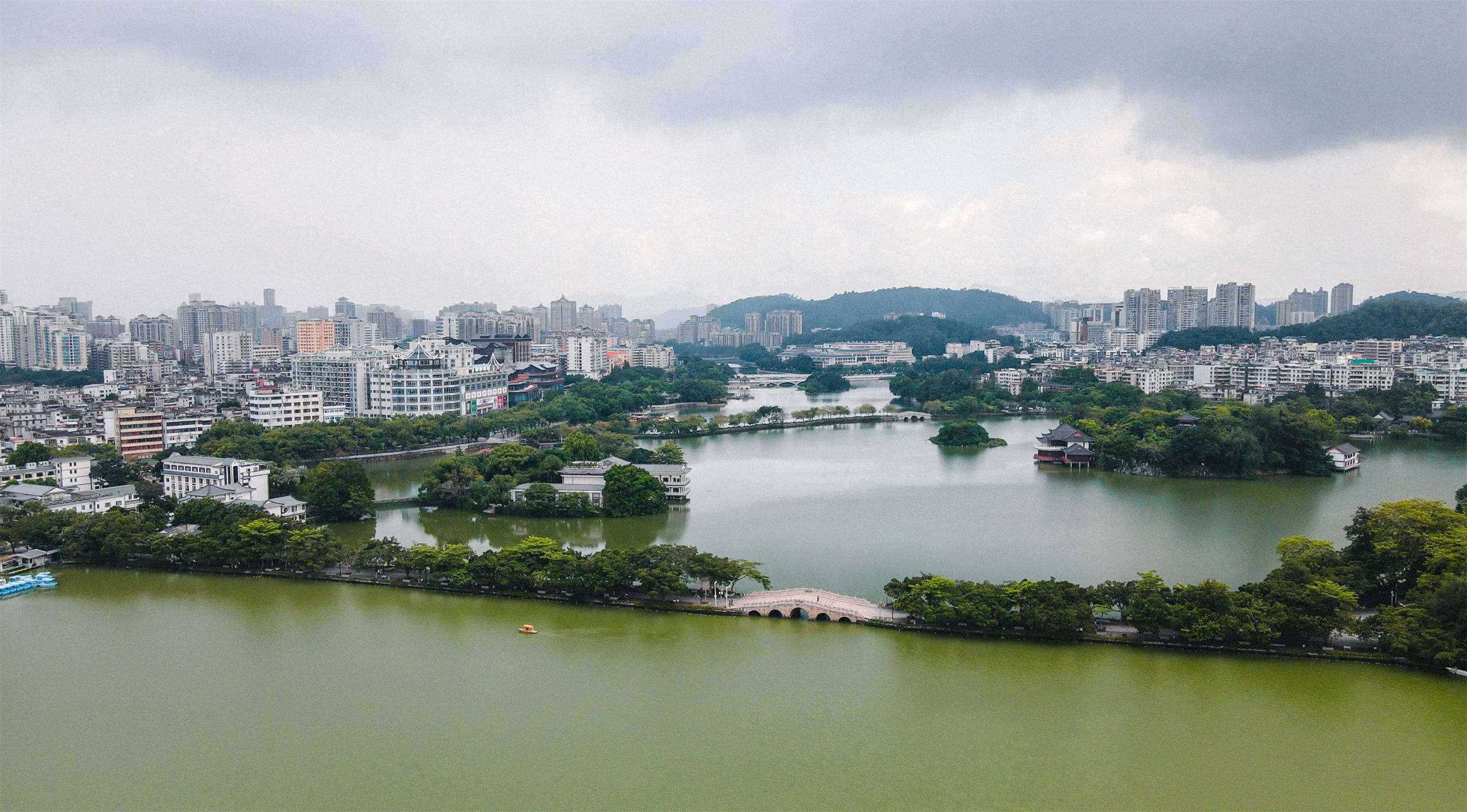 惠州西湖全景高清图图片