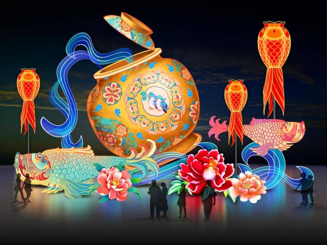 各地龙年元宵灯会即将"龙"重"灯"场_主题_广州文化公园_花灯