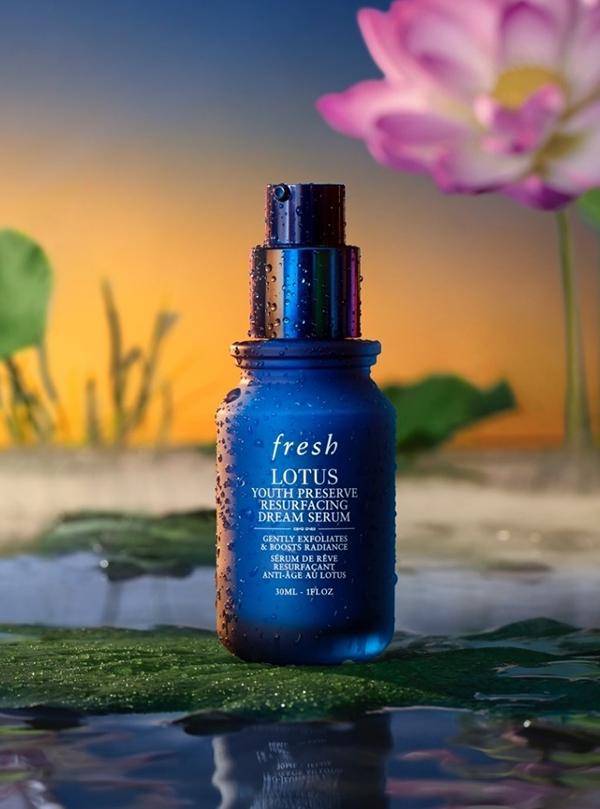 fresh馥蕾诗梦焕呈现莲花青春焕颜夜间精华 夜间温和抛光「*1」,肌肤