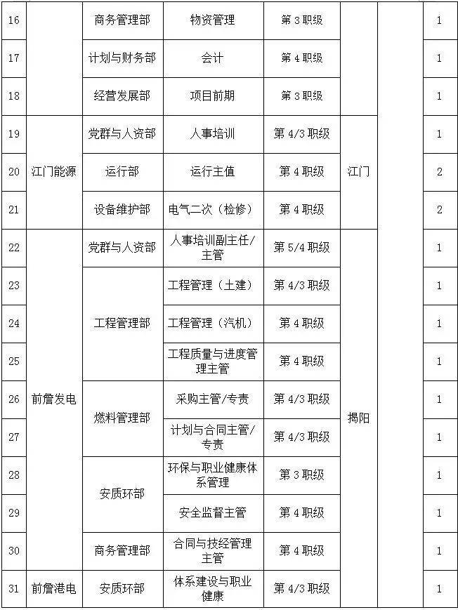 人才招聘 國家電投廣東公司_投資集團_管理_簡歷