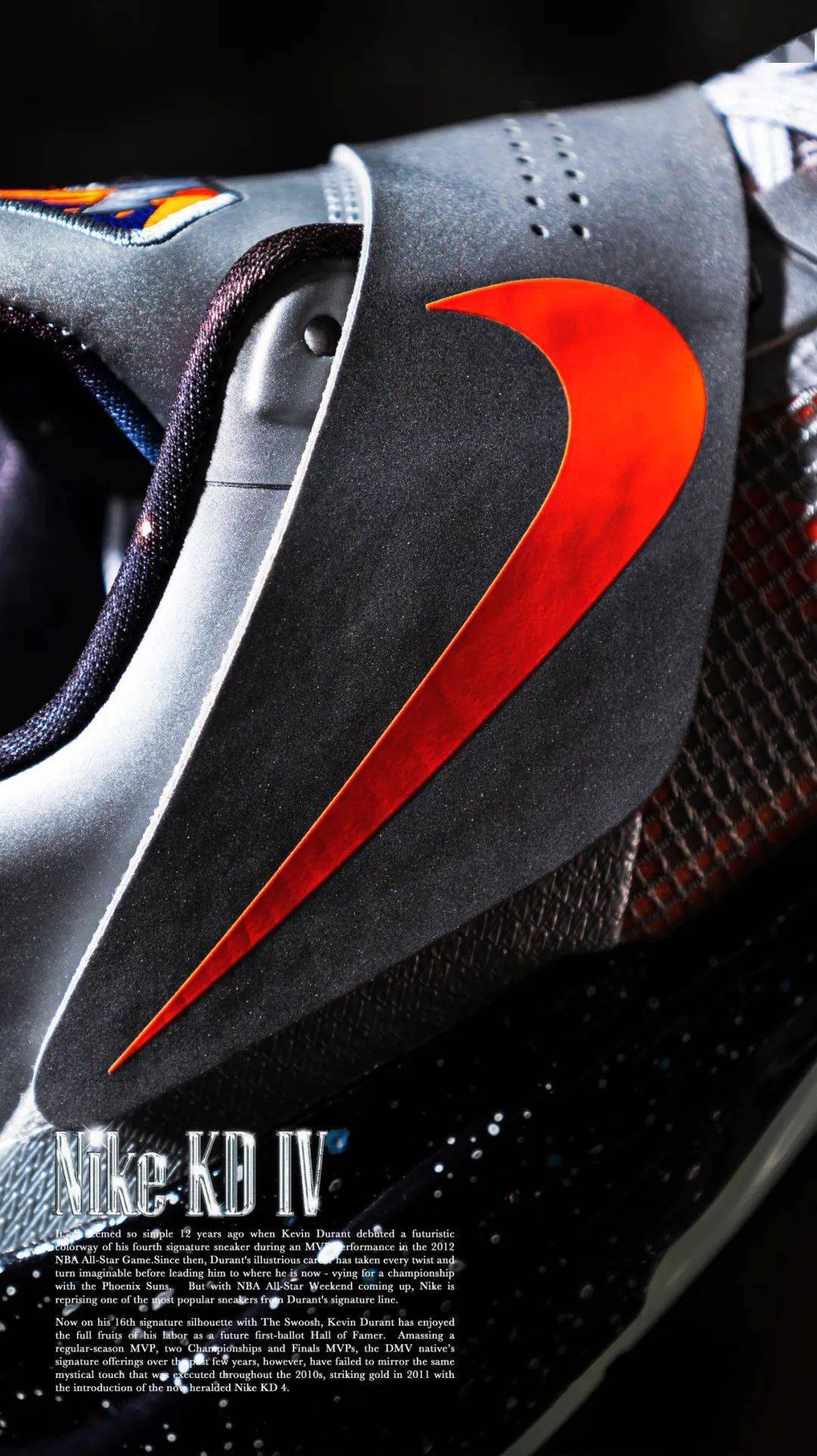 l7 图赏|璀璨星河——nike kd 4 retro "galaxy"_不知道_kobe_上都