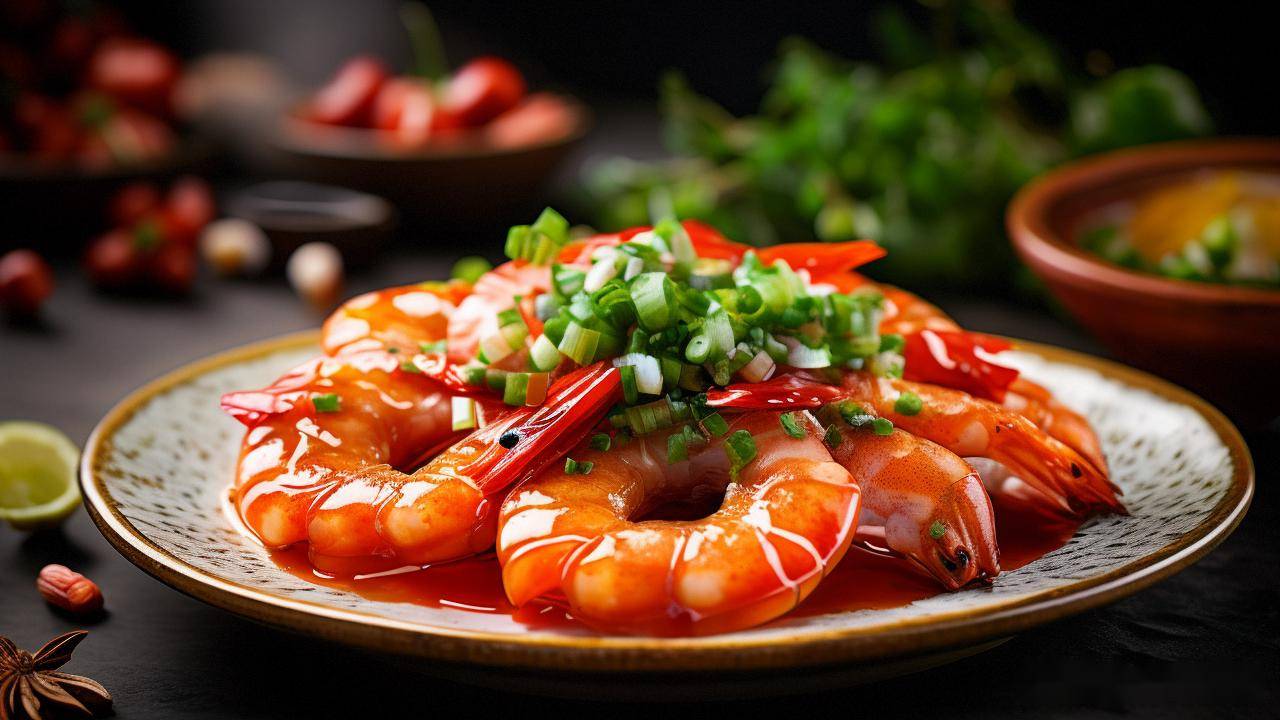 葱爆大虾,鲜嫩解馋,家常做法轻松学,让你的餐桌不再单调_宫廷_美味