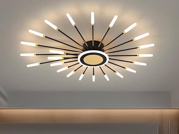 客厅灯饰挑选指南:简约大气的灯饰让你的客厅瞬间升级!