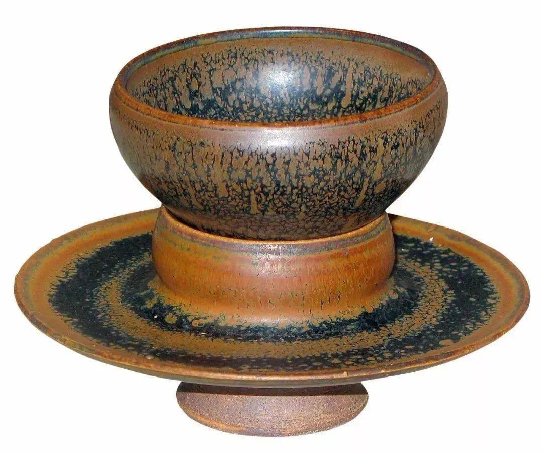 鉴赏:名贵的鹧鸪斑釉瓷_定窑_瓷器_斑盏