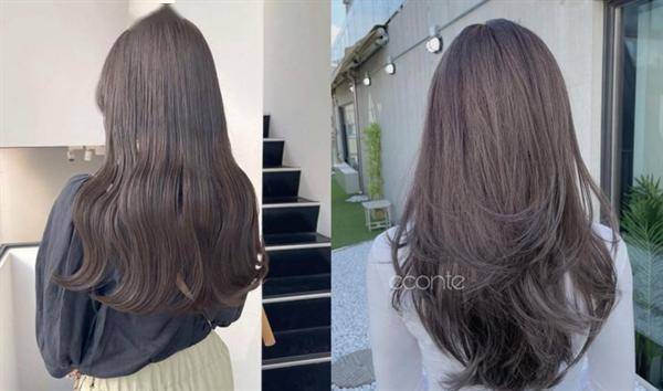 黄肤色染什么发色好看 琥珀棕焦糖红棕素颜也显白_奶茶_女孩_四大