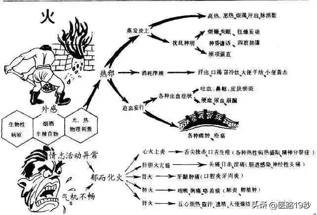 中医的致病主要外源—六淫!